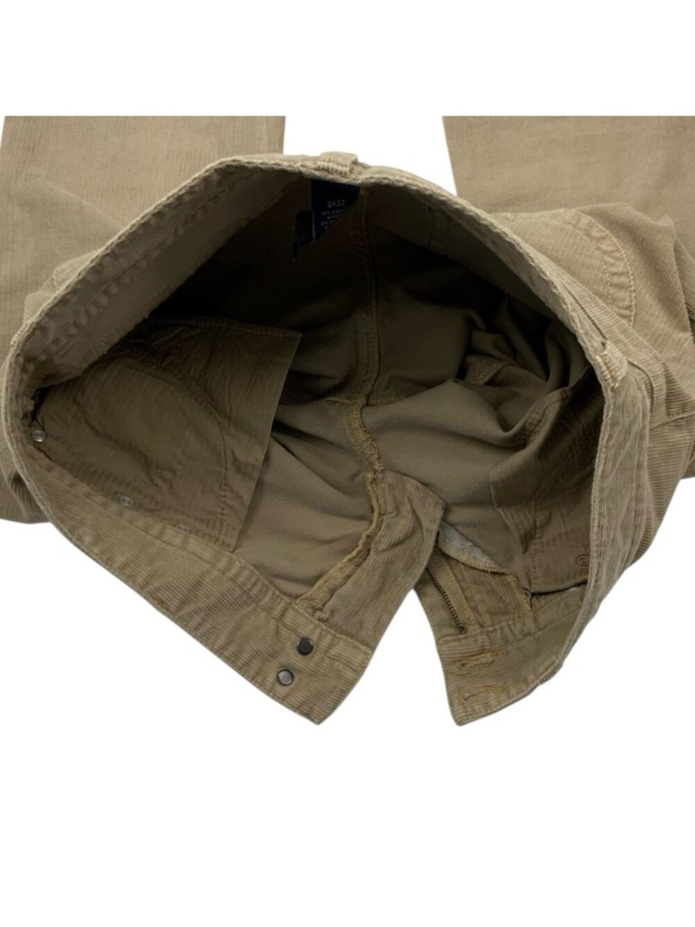 Polo Ralph Lauren Wendy Jean Corduroy Pants 6 Tan Bootcut - Picture 10 of 14
